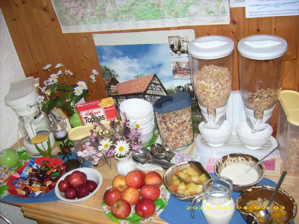 Gaestehaus Hochrhoenblick Schönau an der Brend Kültér fotó