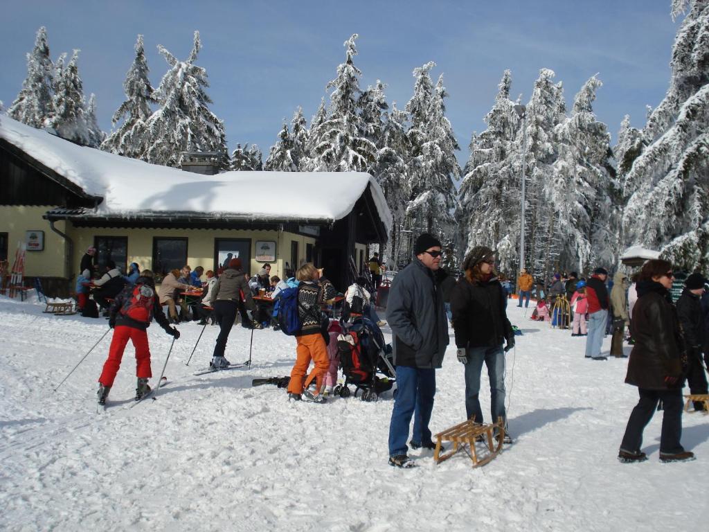 Gaestehaus Hochrhoenblick Schönau an der Brend Kültér fotó